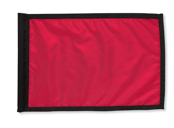 Red/Black Tube and Border Plain Flag SG25300T